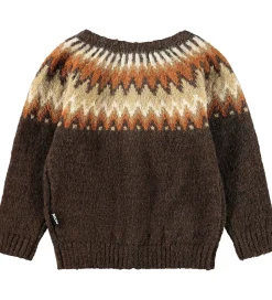 Molo Cardigan - Strik - Uld - Bay - Browns