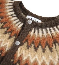 Molo Cardigan - Strik - Uld - Bay - Browns