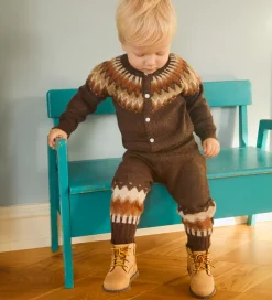 Molo Cardigan - Strik - Uld - Bay - Browns