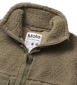 Molo Fleecejakke - Utha - Bark Green