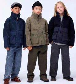 Molo Fleecejakke - Utha - Bark Green