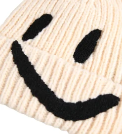 Molo Hue - Strik/Rib - Kim - Vanilla m. Smiley