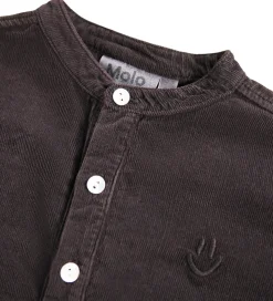 Molo Skjorte - Fløjl - Enoz - Dark Cocoa