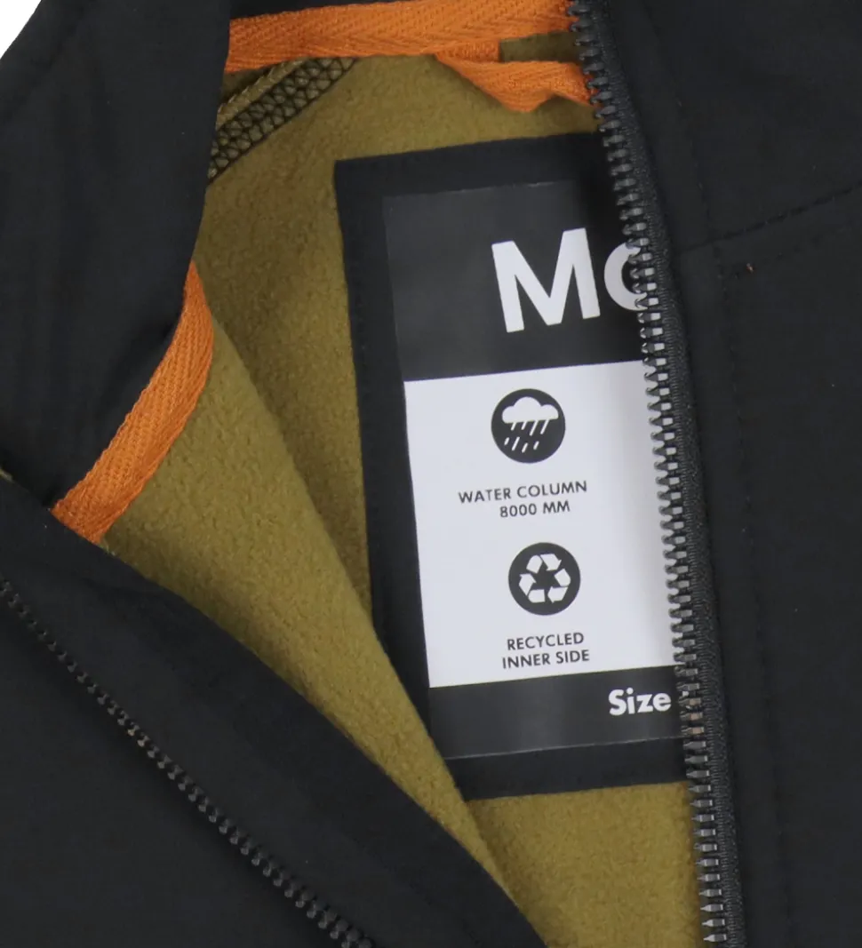 Molo Softshelljakke m. Fleece - Cloudy - Sort