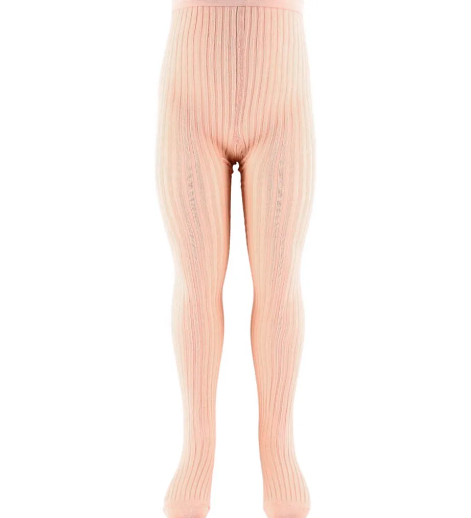 Molo Strømpebukser - Rib - Rose Cloud