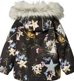 Molo Vinterjakke - Hopla Fur - Paisley Flowers