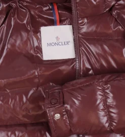 Moncler Dunjakke - Maya - Mørkerød