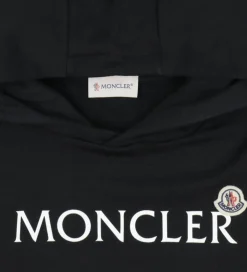Moncler Hættetrøje - Sort m. Hvid