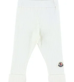 Moncler Sæt - Fleecejakke/Leggings - Brun/Hvid