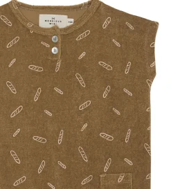 Monsieur Mini Sommerdragt - Terry - Bronze m. Baguettes