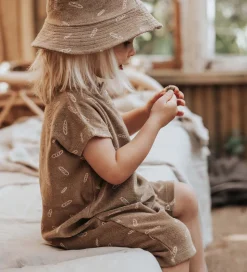 Monsieur Mini Sommerdragt - Terry - Bronze m. Baguettes