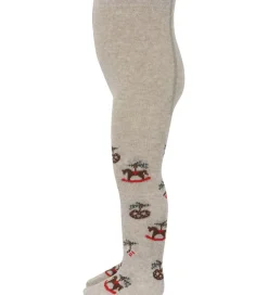 MP Strømpebukser - Julle - Beige Melange