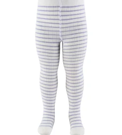 MP strømpebukser - Rib - Bambus - Kallie - Lavender Sky