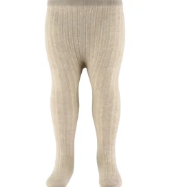 MP Strømpebukser - Rib - Beige