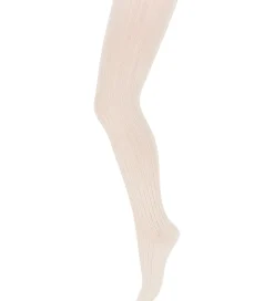 MP Strømpebukser - Uld - Rib - Ecru