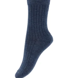 MP Strømper - Uld - Rib - 3-pak - Camel Melange