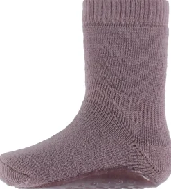 MP Strømper m. Antiskrid - Uld - Dark Purple Dove