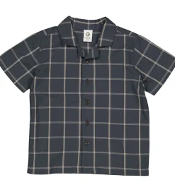 Müsli Skjorte - Check - Night Blue/Cashmere