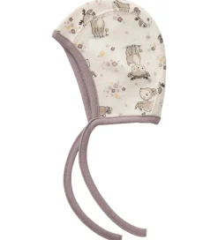 Name It Babyhjelm - Uld - NbfWillit - Lilac Ash/AOP