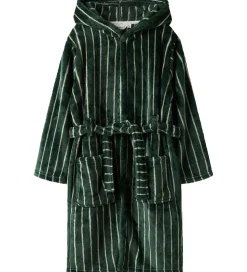 Name It Badekåbe - Velour - NmmRacer - Bistro Green