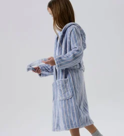 Name It Badekåbe - Velour - NkfRose - Kentucky Blue