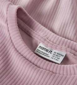 Name It Bluse - Fløjlsvelour - NkfVeloa - Keepsake Lilac