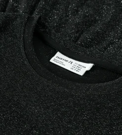 Name It Bluse - NkfRoisin - Sort m. Glimmer