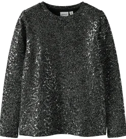 Name It Bluse - NkfSura - Sort m. Glimmer