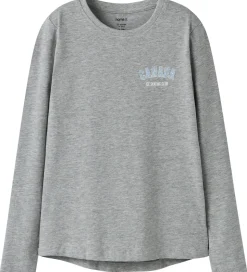 Name it Bluse - NkfVix - Grey Melange/Canada