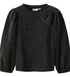 Name It Bluse - NmfRoisin - Sort m. Glimmer