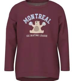 Name it Bluse - NmfVix - Burgundy/Montreal