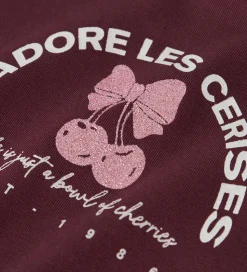 Name It Bluse - NmfVix - Burgundy/Cerises