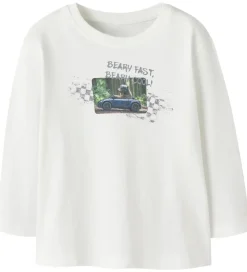 Name It Bluse - NmmVoto - Cloud Dancer/Bear Car