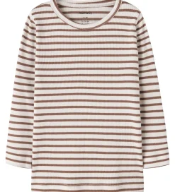 Name It Bluse - Rib - Noos - NmnBani - Toasted Coconut