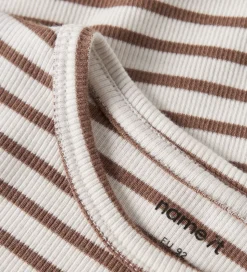 Name It Bluse - Rib - Noos - NmnBani - Toasted Coconut