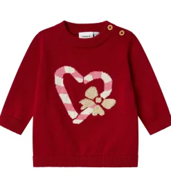 Name It Bluse - Strik - NbfReamo - Jester Red