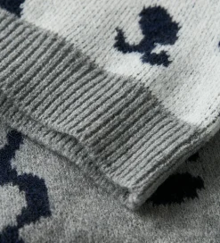 Name It Bluse - Strik - NmmSauel - Gråmeleret