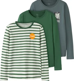 Name It Bluser - 3-pak - Noos - NkmNikolai - Garden Topiary/Gard