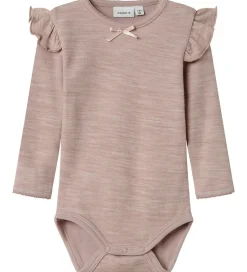 Name It Body l/æ - Uld/Viskose - NbfWyla - Shadow Gray