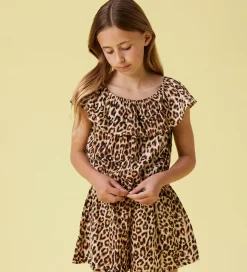 Name It Buksedragt - NkfVinaya - Noos - Black/Leopard AOP