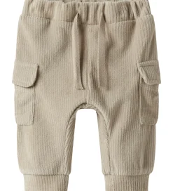 Name It Bukser - Fløjlsvelour - NmmRonny - Island Fossil