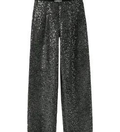 Name It Bukser - NkfSura - Sort m. Glimmer