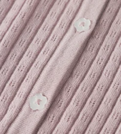 Name It Cardigan - Strik -NbfKind - Burnished Lilac