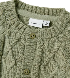 Name It Cardigan - Uld - Strik - NbmWrilla - Dried Sage