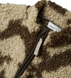 Name it Fleecejakke - NkmOzias - Island Fossil/Delicioso