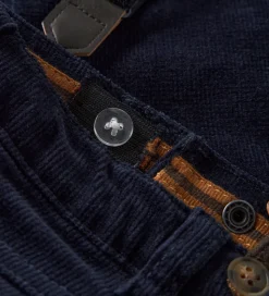 Name It Fløjlsbukser - NmmRyan - Slim - Navy Blazer