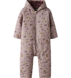 Name It Flyverdragt - NbfMaxi - Violet Ice/BAMBI