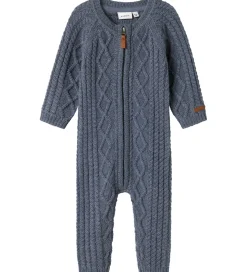 Name it Heldragt - Uld - Strik - NbmWrilla - Folkstone Gray