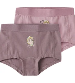 Name It Hipsters - 2-pak - Frozen - NmfAplaja - Lilla/Rosa