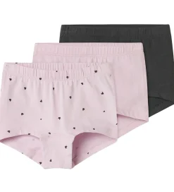 Name It Hipsters - 3-Pak - Noos - NmfTights - Winsome Orchid/Hea